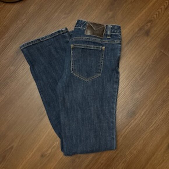 Michael Kors Wide Straight Leg Women's Mid-rise Jeans Sz 4 - Picture 4 of 12